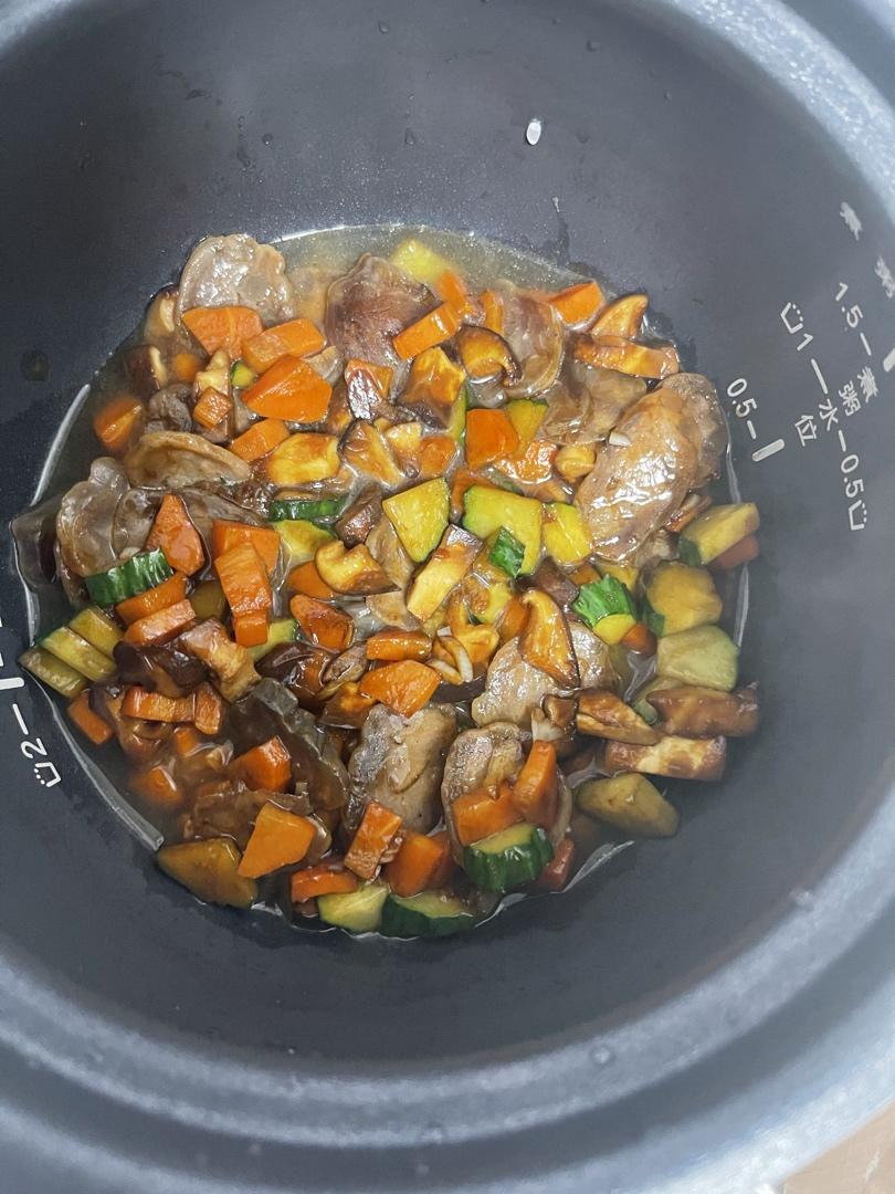 腊肠焖饭