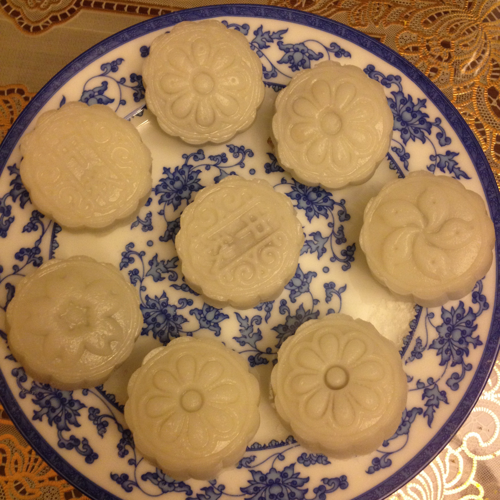 冰皮粉版冰皮月饼
