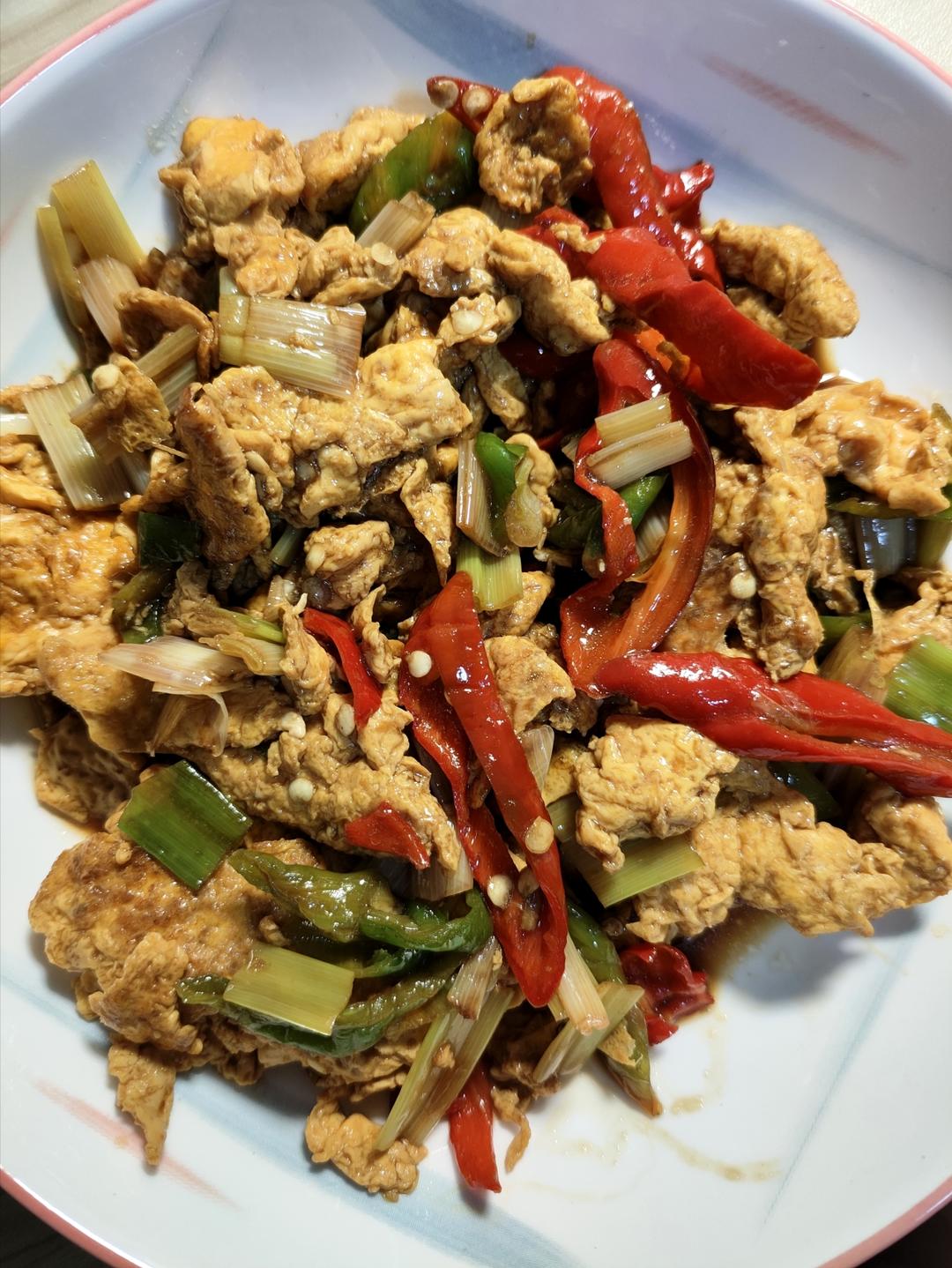 辣椒炒蛋！下饭！的做法