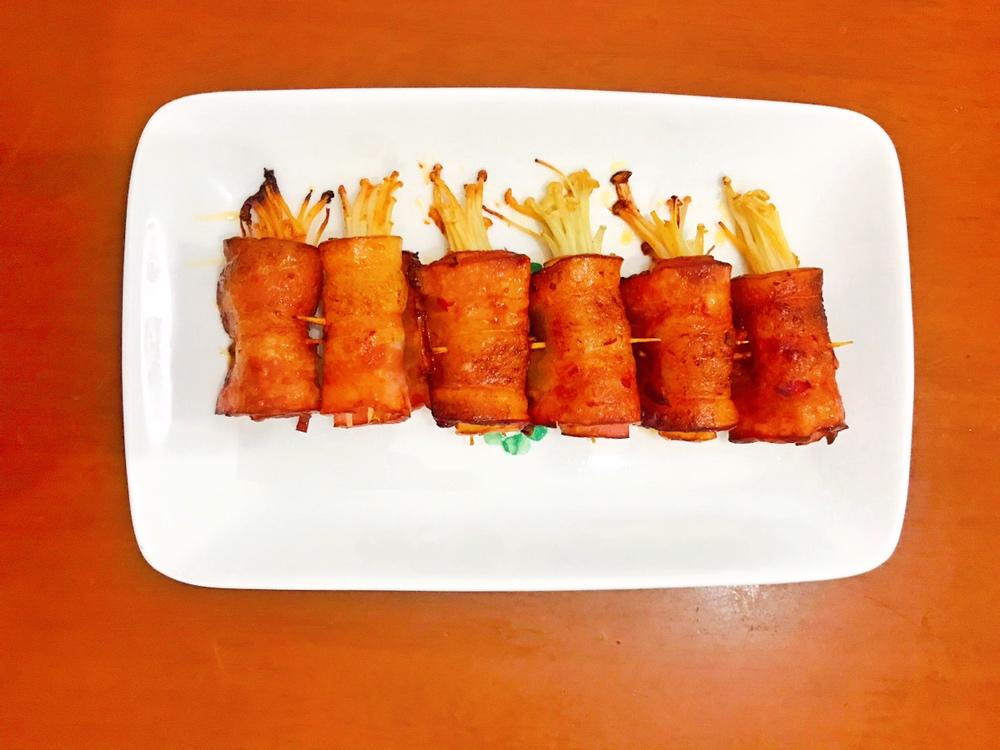 金针菇培根卷（烤箱）