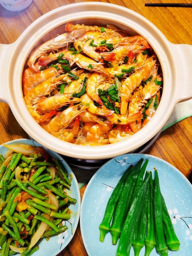Staub铸铁锅｜10分钟快手菜｜蒜香粉丝虾煲｜100%成功