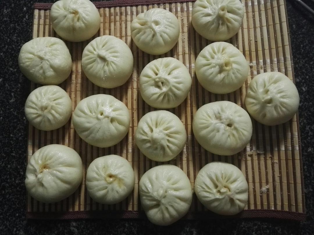 手工包子（肚脐包）