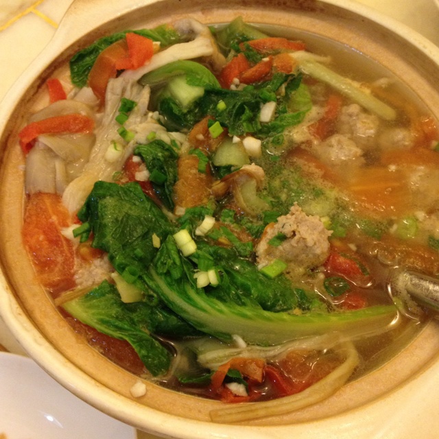 砂锅丸子