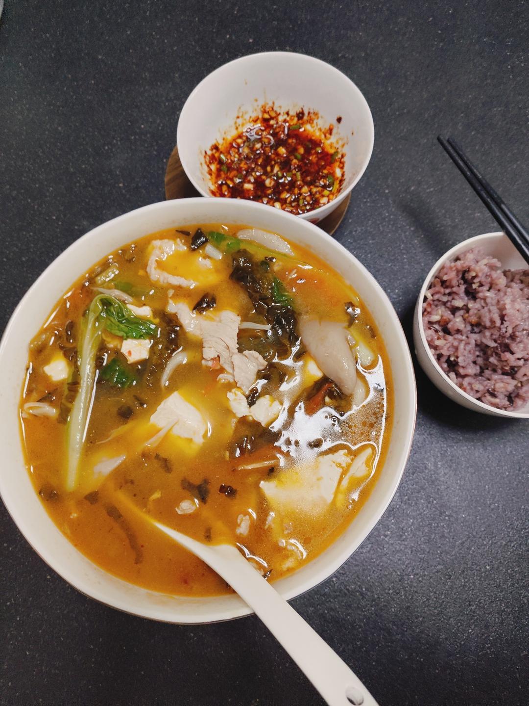 泸州家庭版荤豆花
