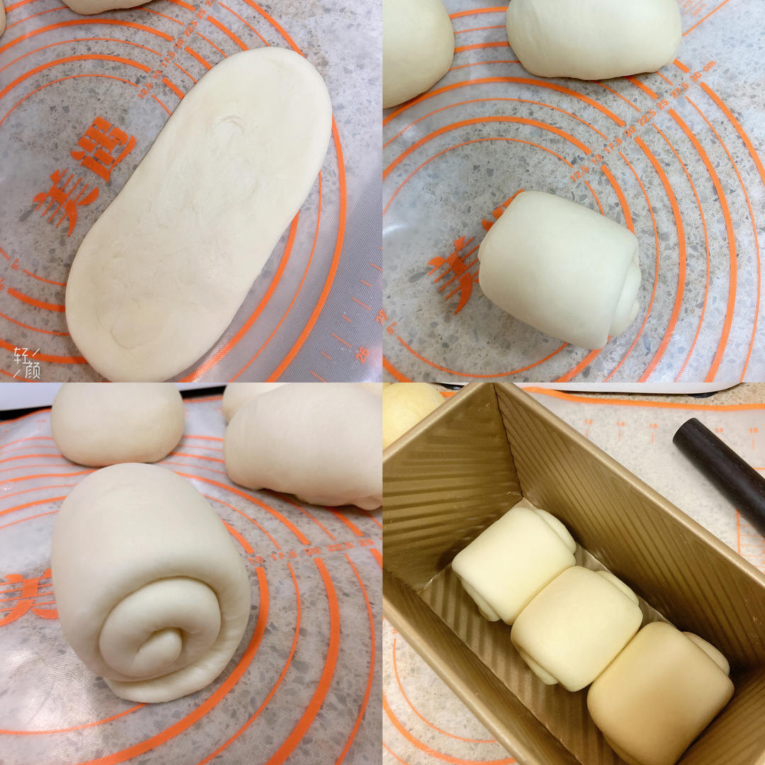 纯奶手撕吐司的做法 步骤1