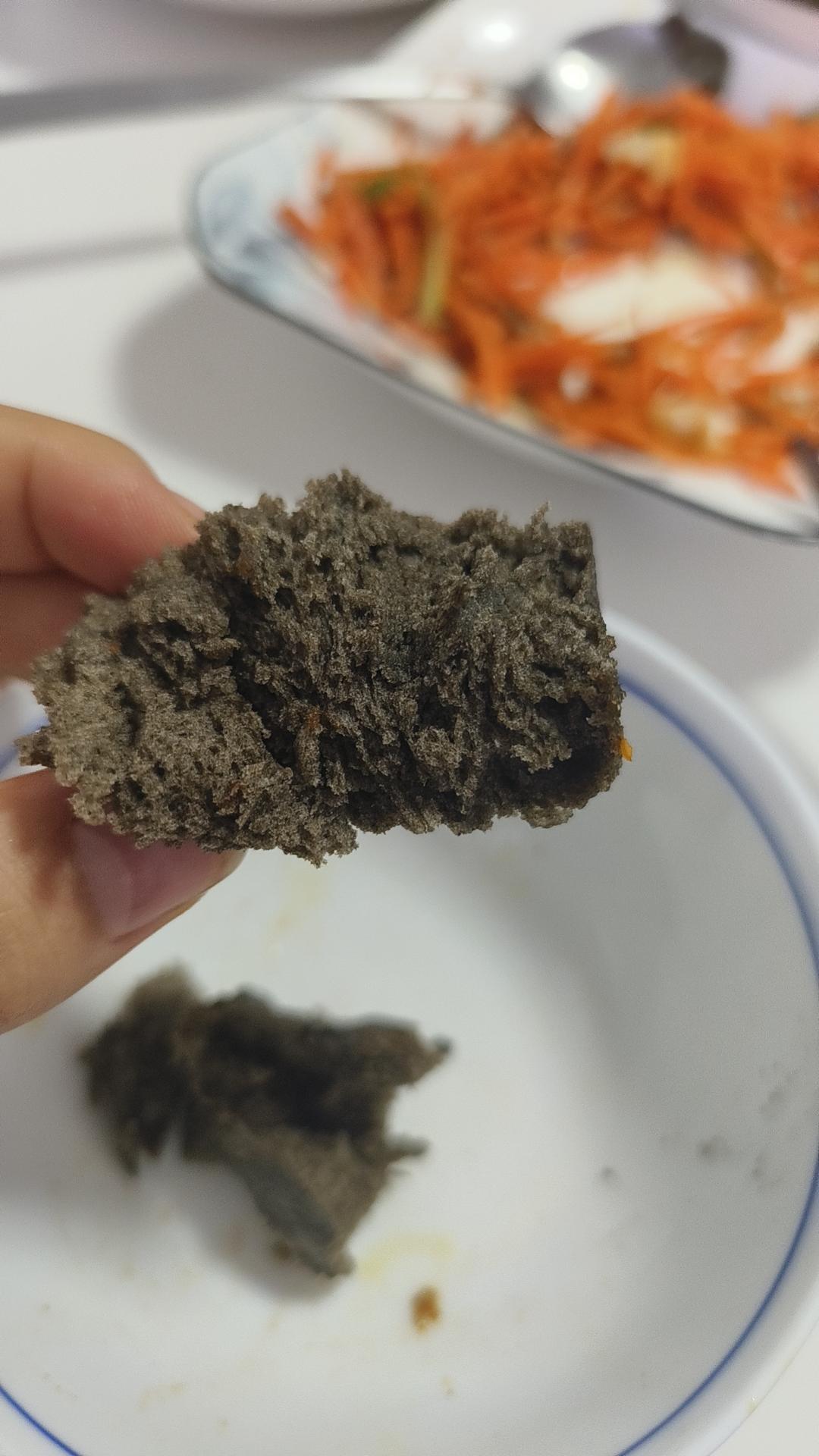 黑芝麻酱馒头