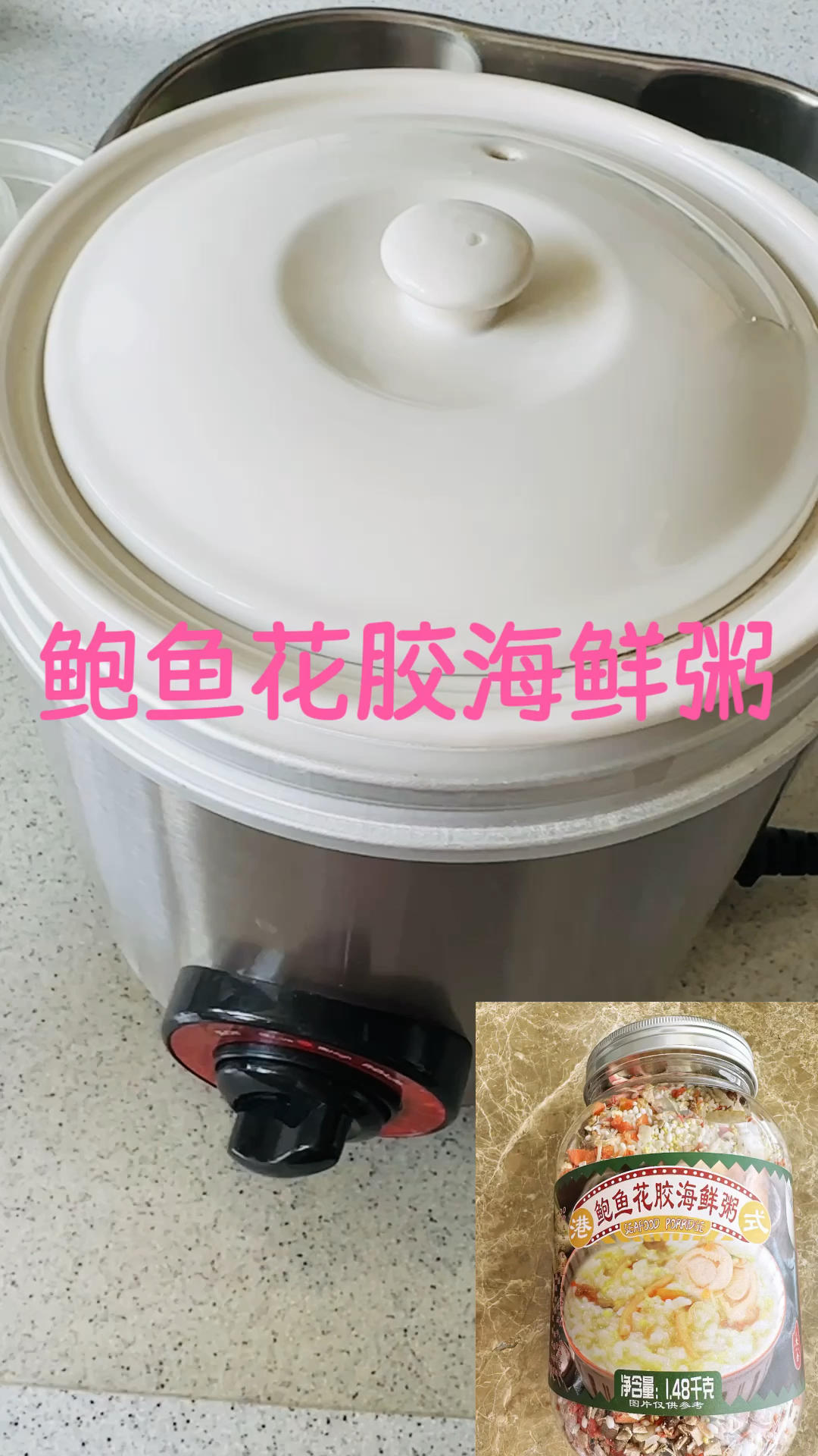 迷你电炖锅（1.0L）银耳桃胶皂角米羹