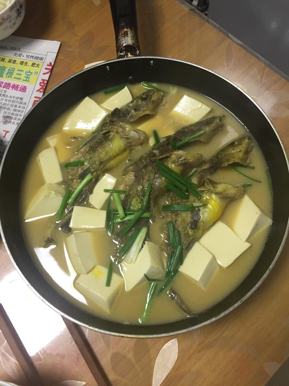 黄骨鱼炖豆腐