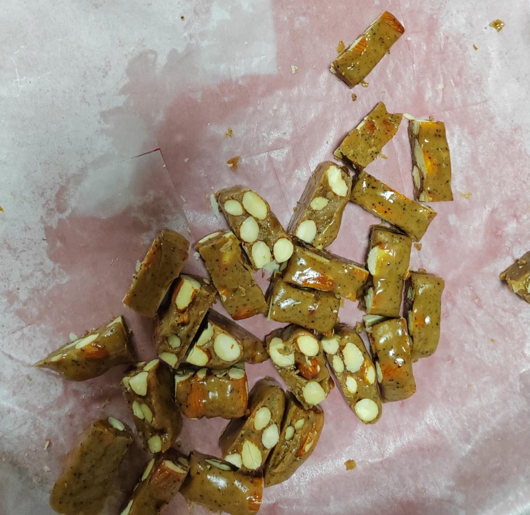 海盐杏仁红茶太妃糖（减油减糖）