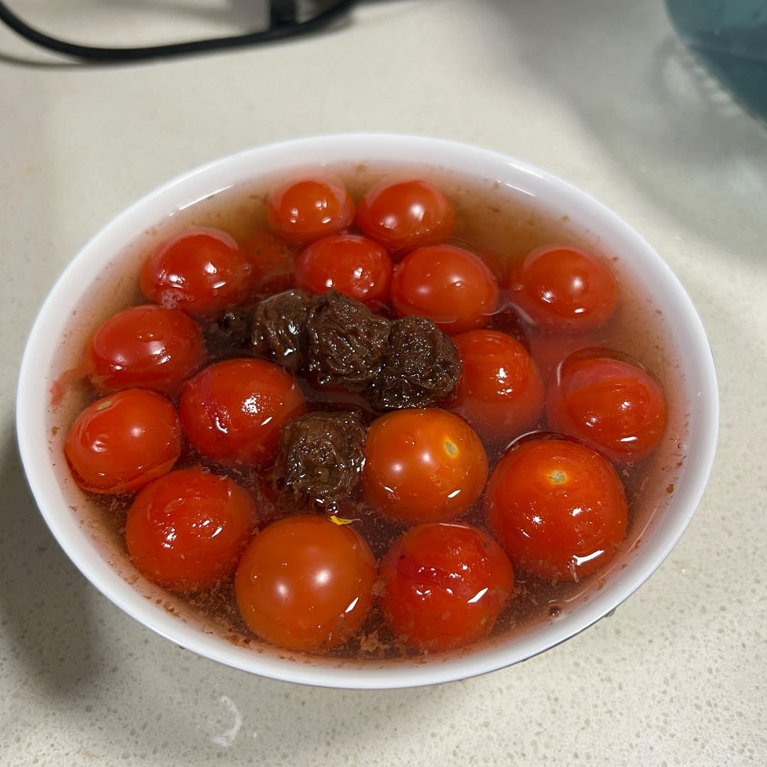 陈凯特最爱糖渍话梅小番茄
