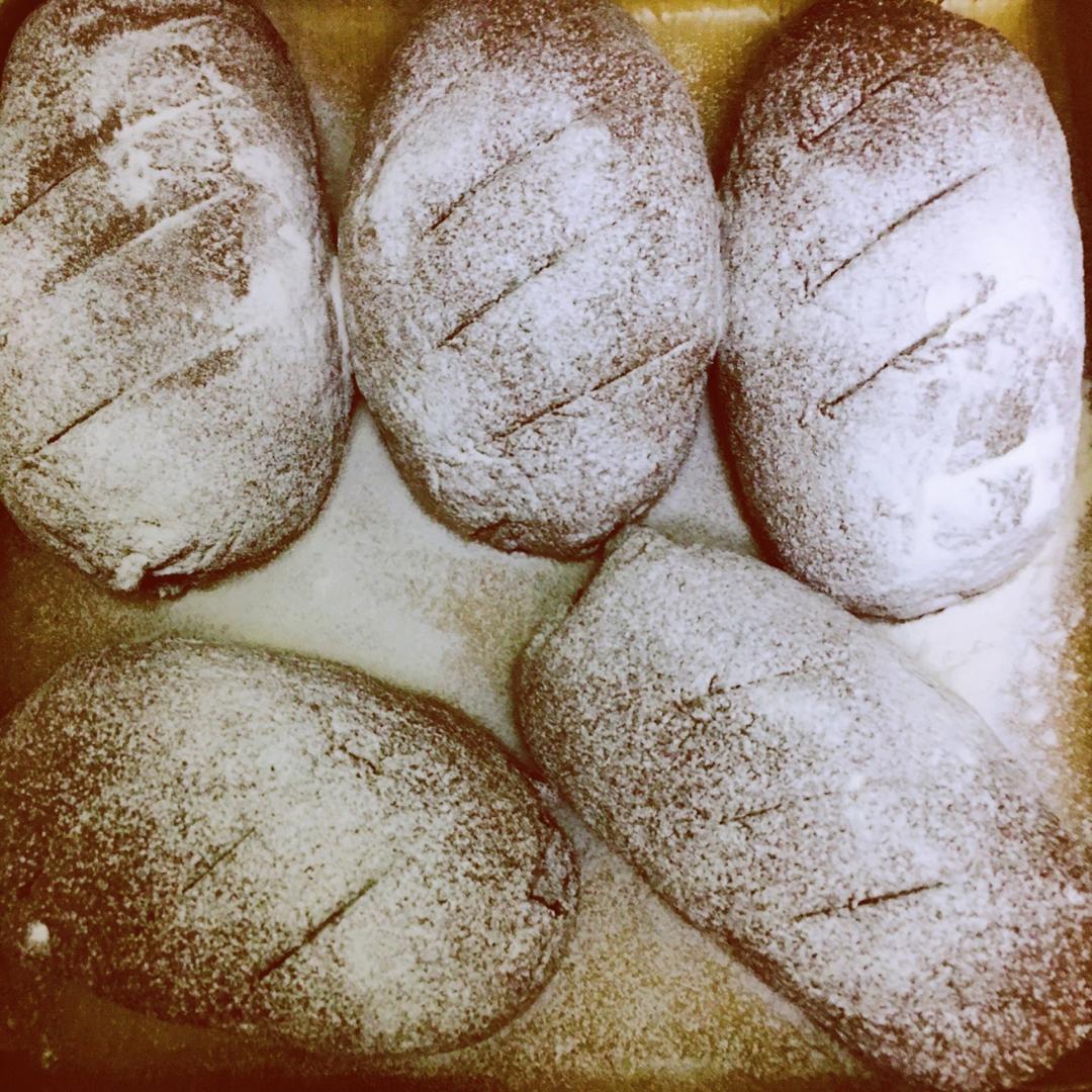 麻薯核桃夹心软欧包