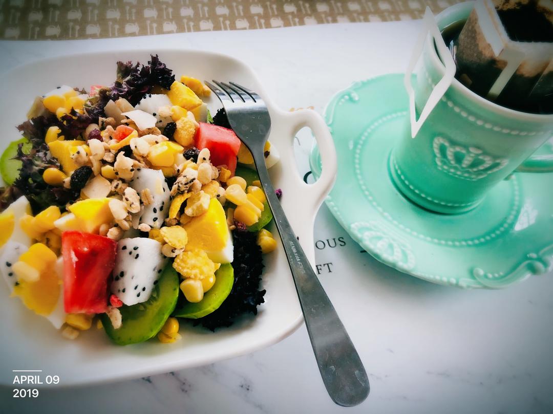 地中海减脂蔬菜沙拉🥗