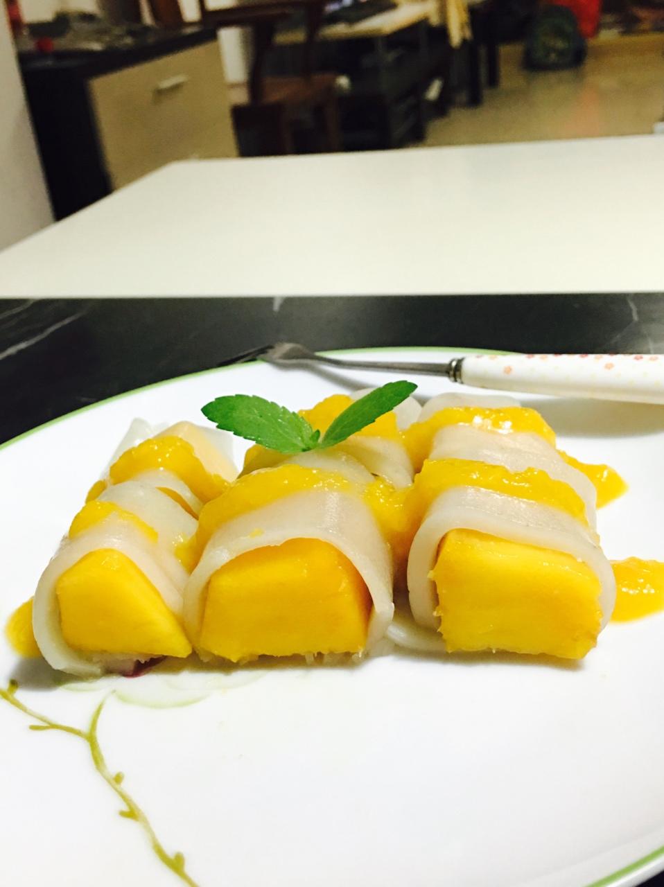 海为龙世界云是鹤故乡做的芒果肠粉