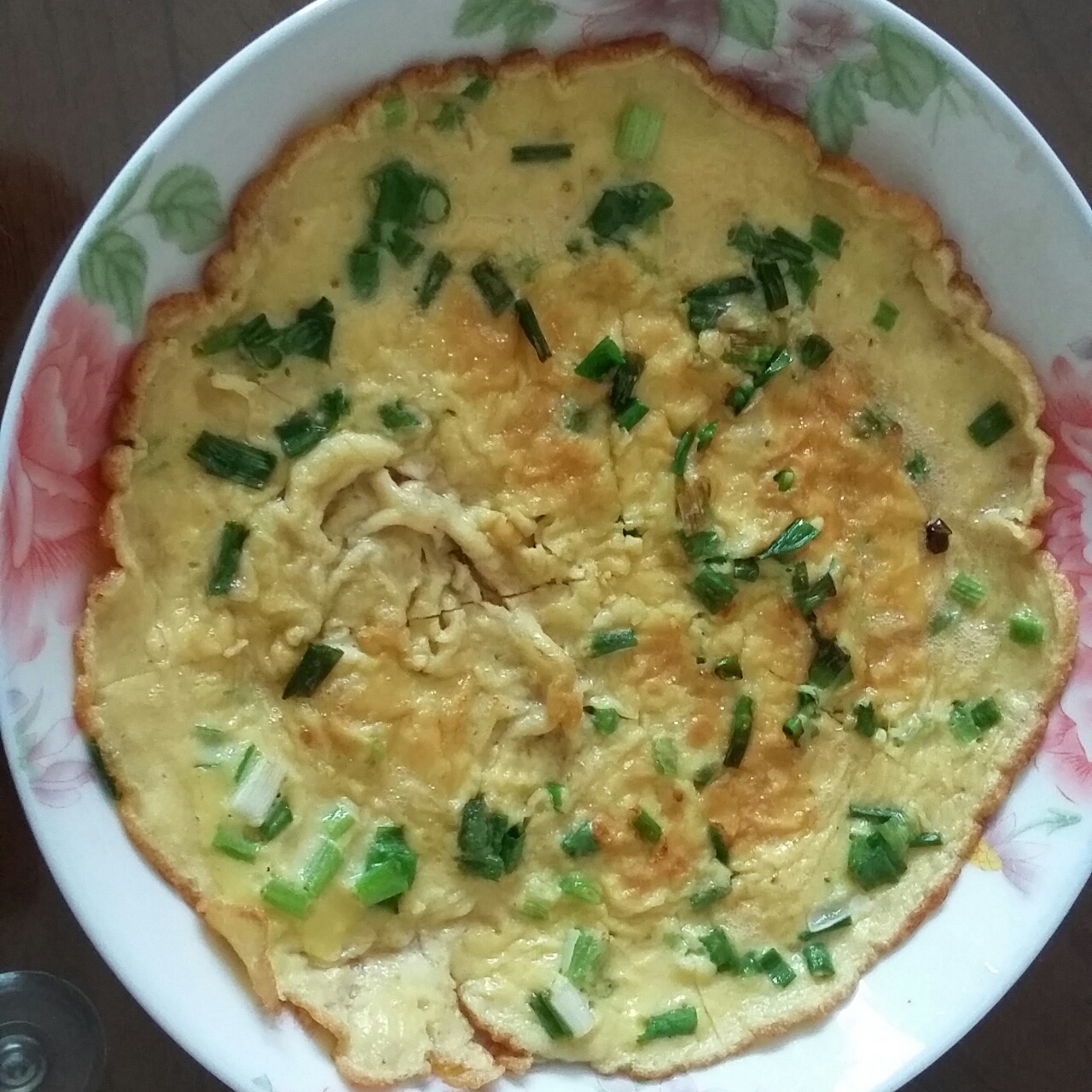 电饭锅鸡蛋葱饼