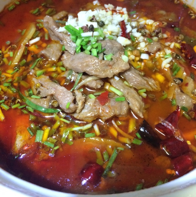 水煮牛肉