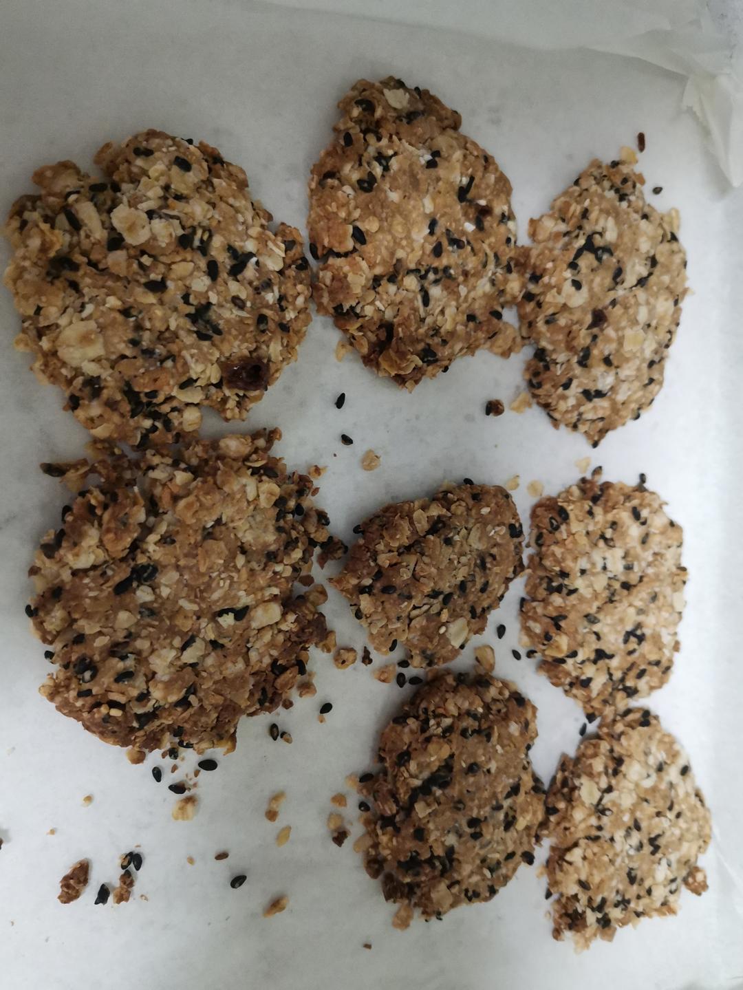 红糖燕麦饼干