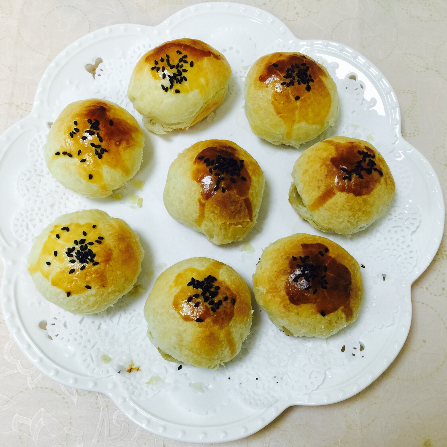 泳式鲜肉榨菜月饼