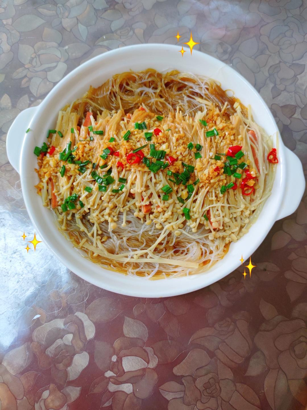 蒜蓉金针菇