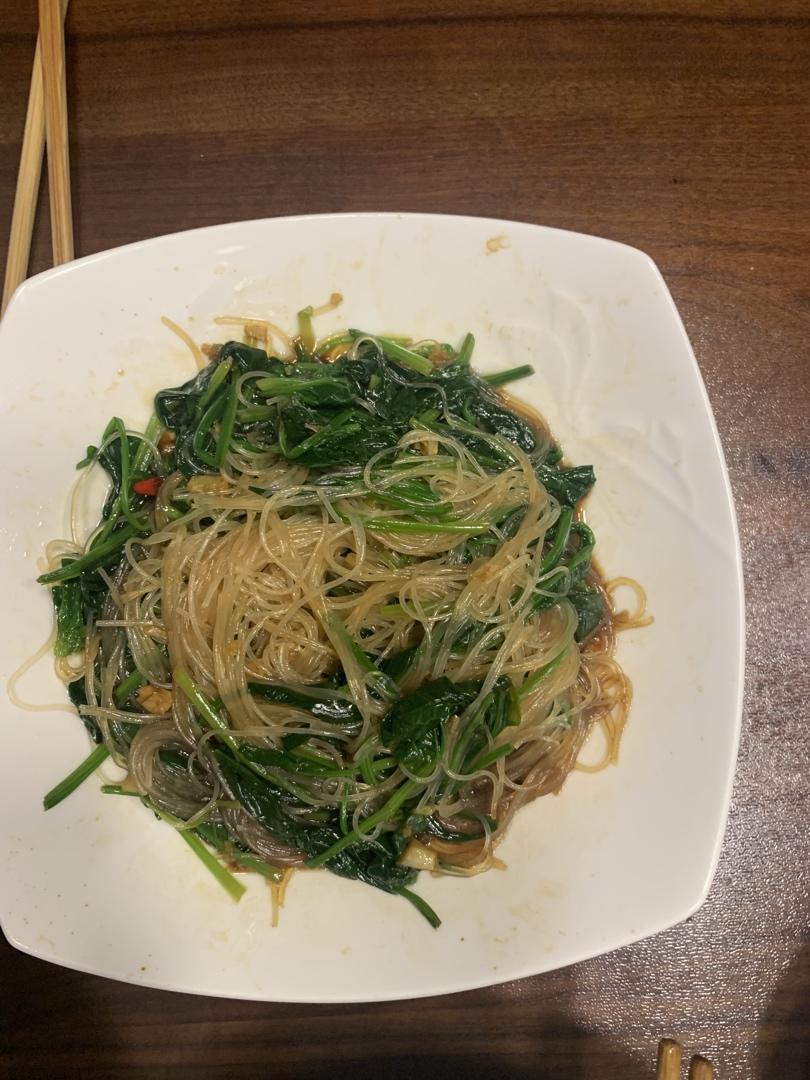 万能凉拌菜料汁（凉拌菠菜粉丝）