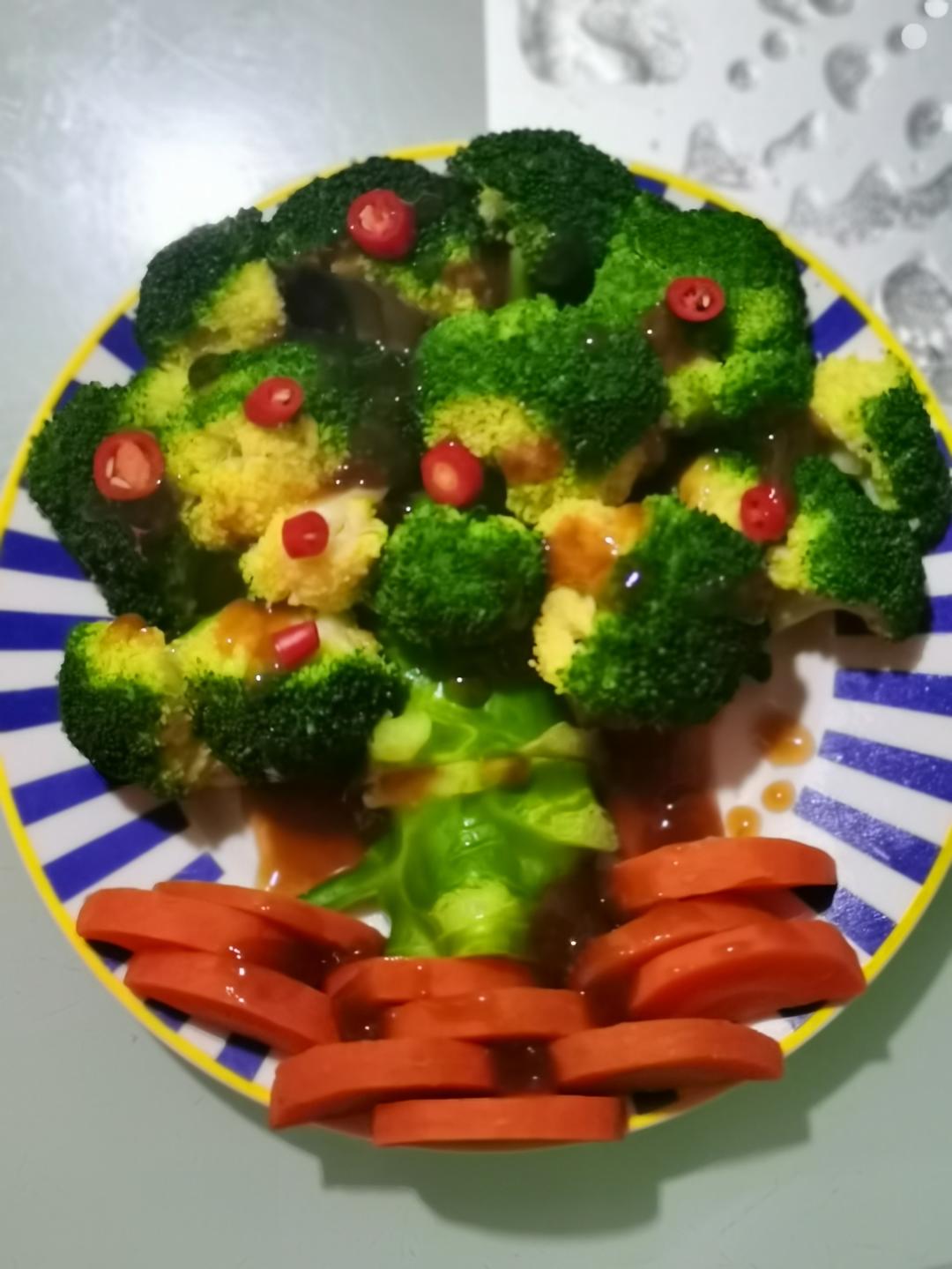 西兰花发财树