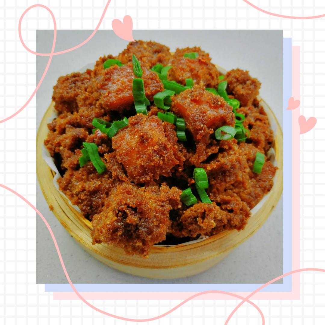 绝绝子！甩饭店几条街的粉蒸肉（粉蒸排骨）