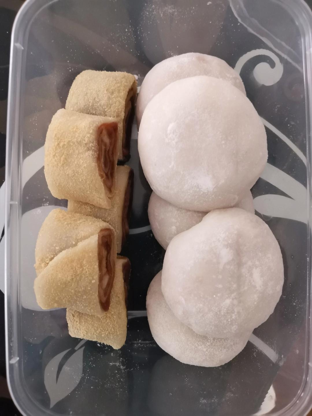 妈妈的最爱--花生芝麻糯米糍凉糕（附带烤花生做法）