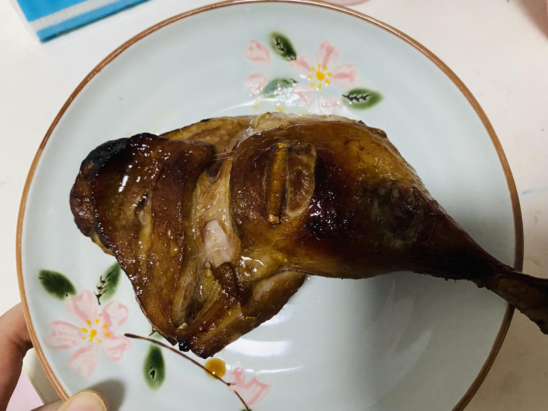 照烧/蜜汁烤鸭腿 简单烤箱版本 腌制+烤箱两步即可