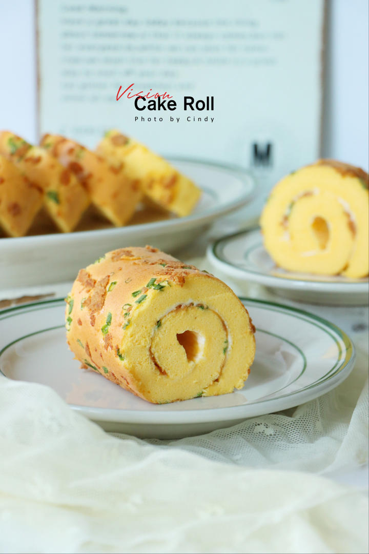 不容易开裂的咸味肉松蛋糕卷