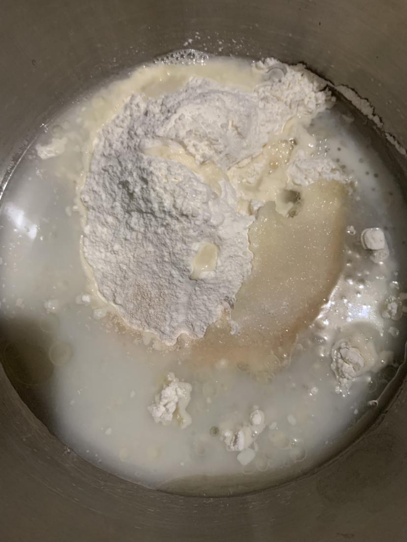 纯奶手撕吐司的做法 步骤1