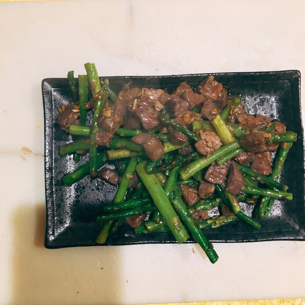 芦笋炒牛肉