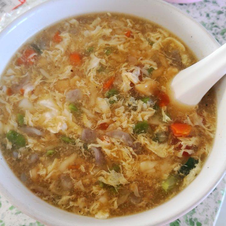 简单早餐-疙瘩汤