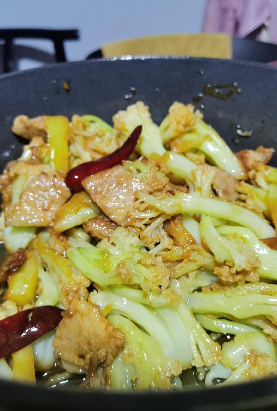 干锅有机花菜