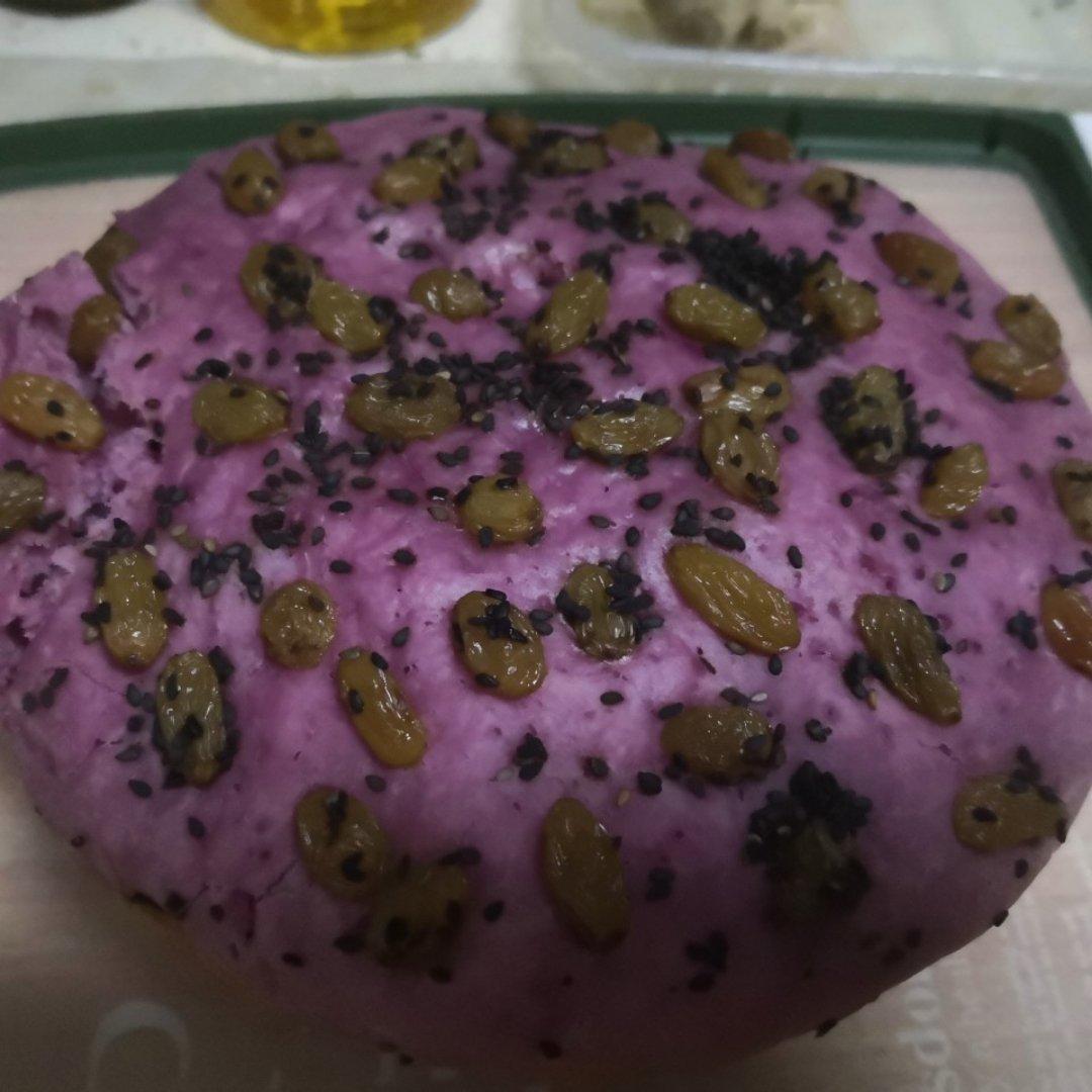 紫薯发糕