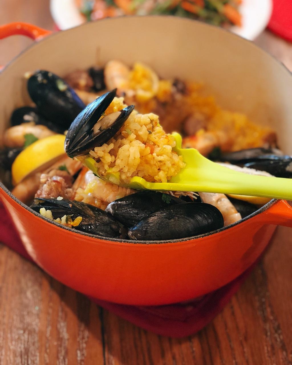 【曼食慢语】Seafood Paella 西班牙海鲜饭