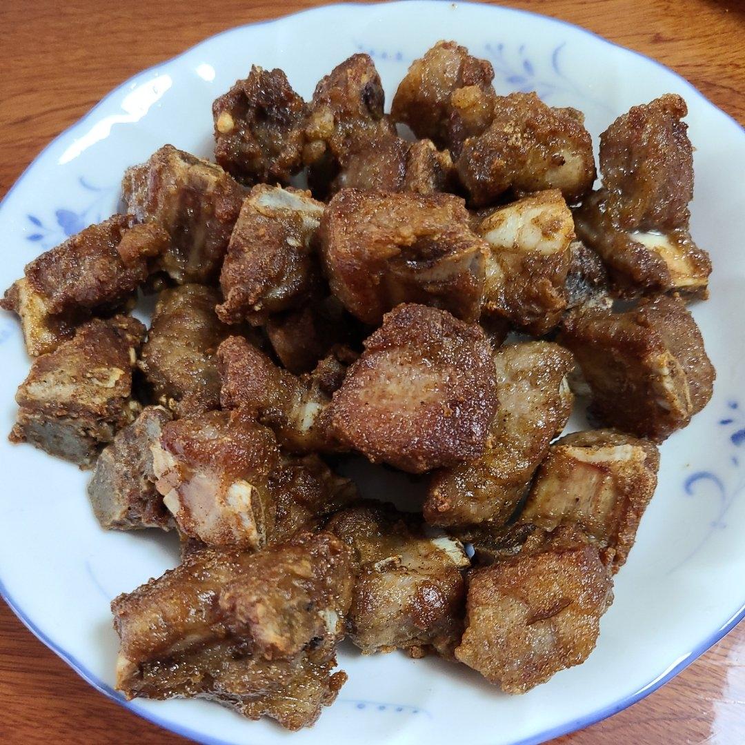 干炸排骨，家常做法