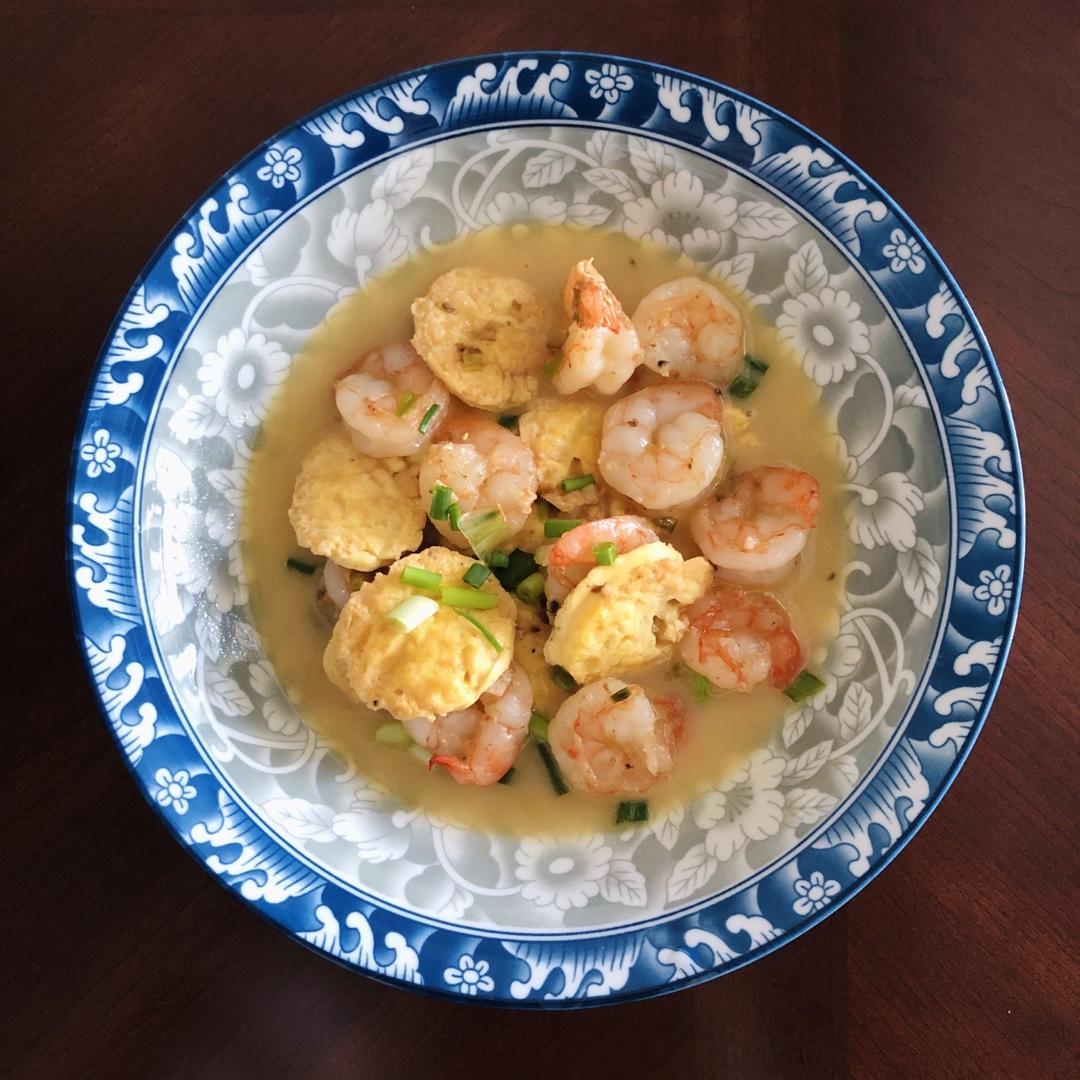 【虾仁日本豆腐煲】超鲜！