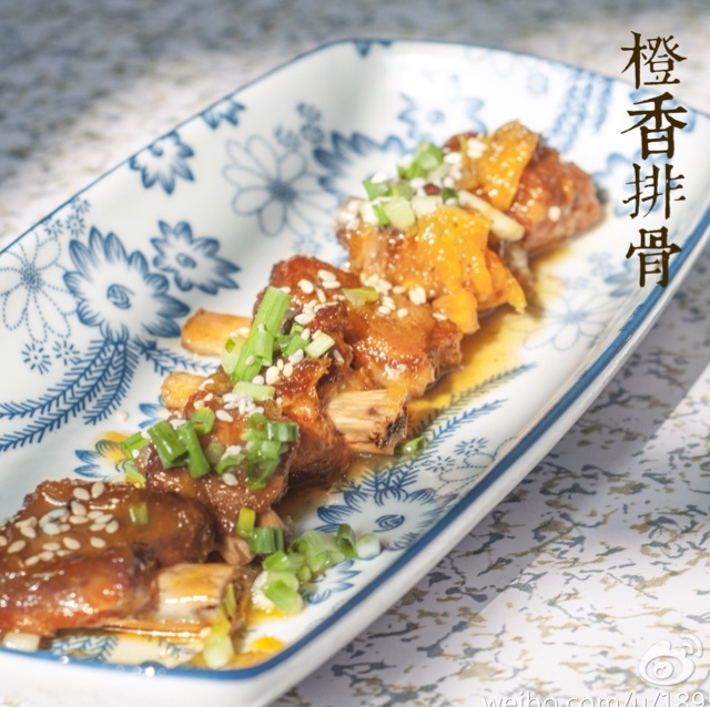 橙香排骨
