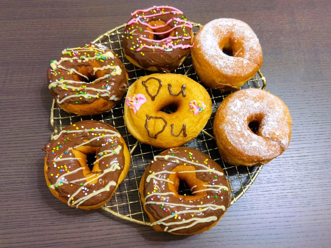 甜甜圈🍩—不需发酵箱简易版