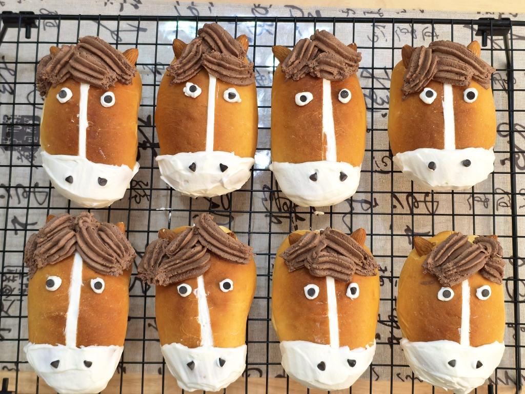 奶油小马面包｜牛马面包｜马年限定