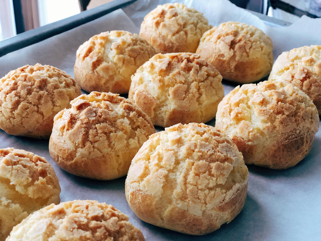 十分美味的酥皮泡芙