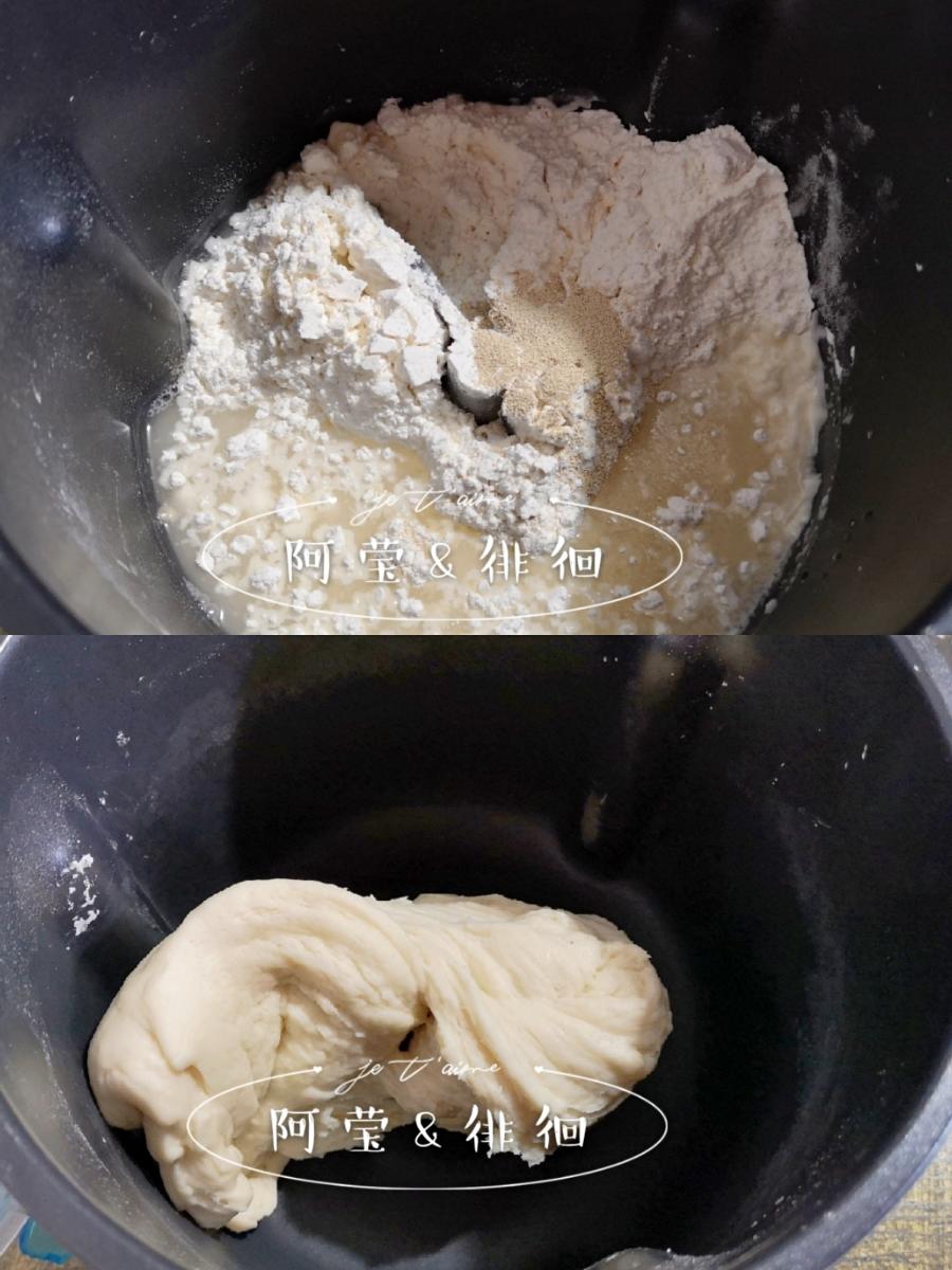 纯奶手撕吐司的做法 步骤1