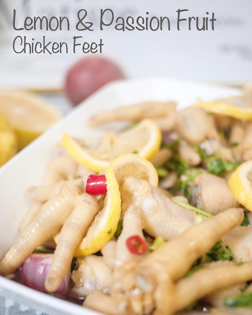 抖音网红百香果柠檬凤爪