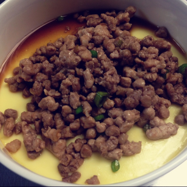 【肉沫蒸蛋】——完美滑嫩蒸蛋攻略