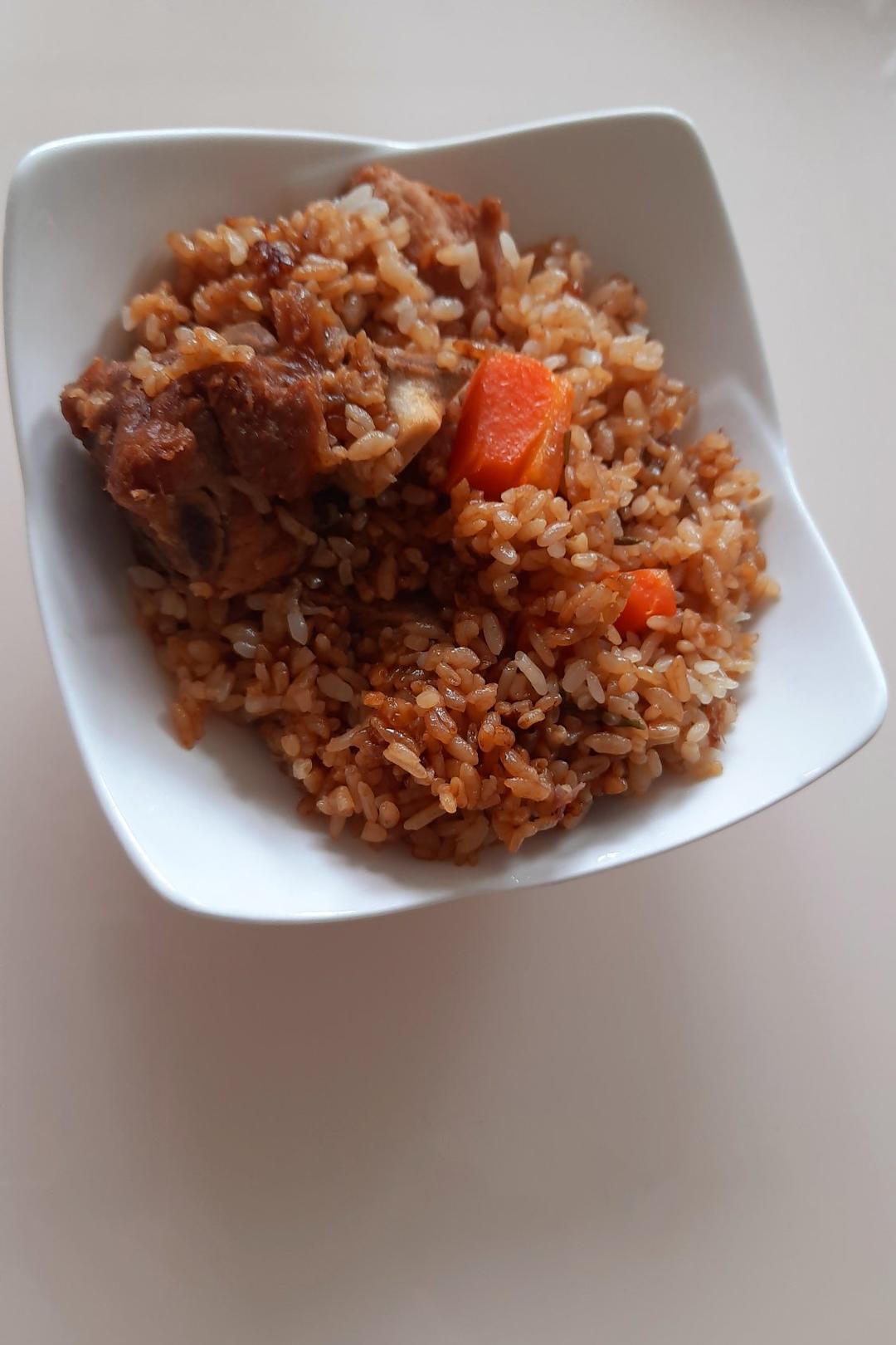 排骨焖饭