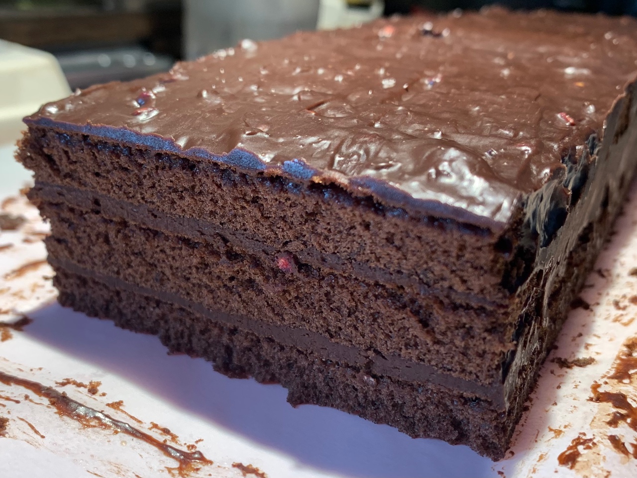 方块巧克力蛋糕的做法