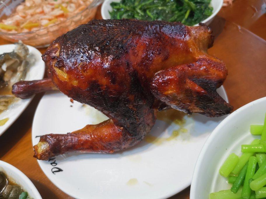 吮指烤鸡（长帝烤箱版）下班后可以一边烤鸡一边做晚餐