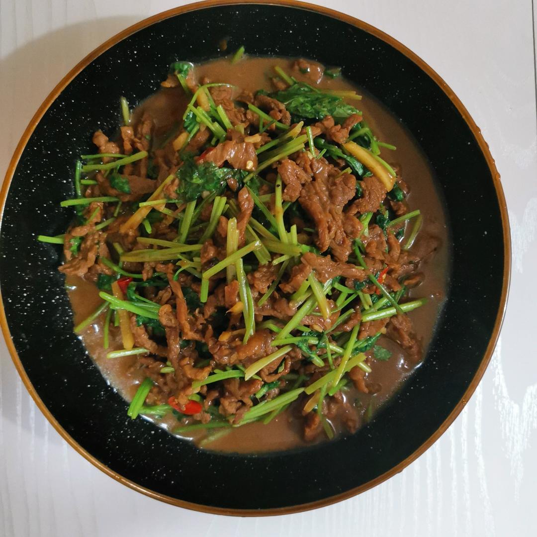 香菜牛肉