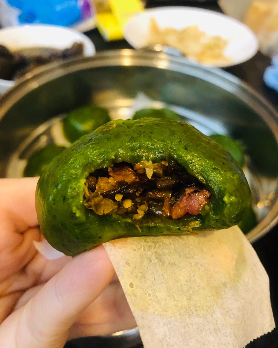 放三天都是软软糯糯的艾草青团
