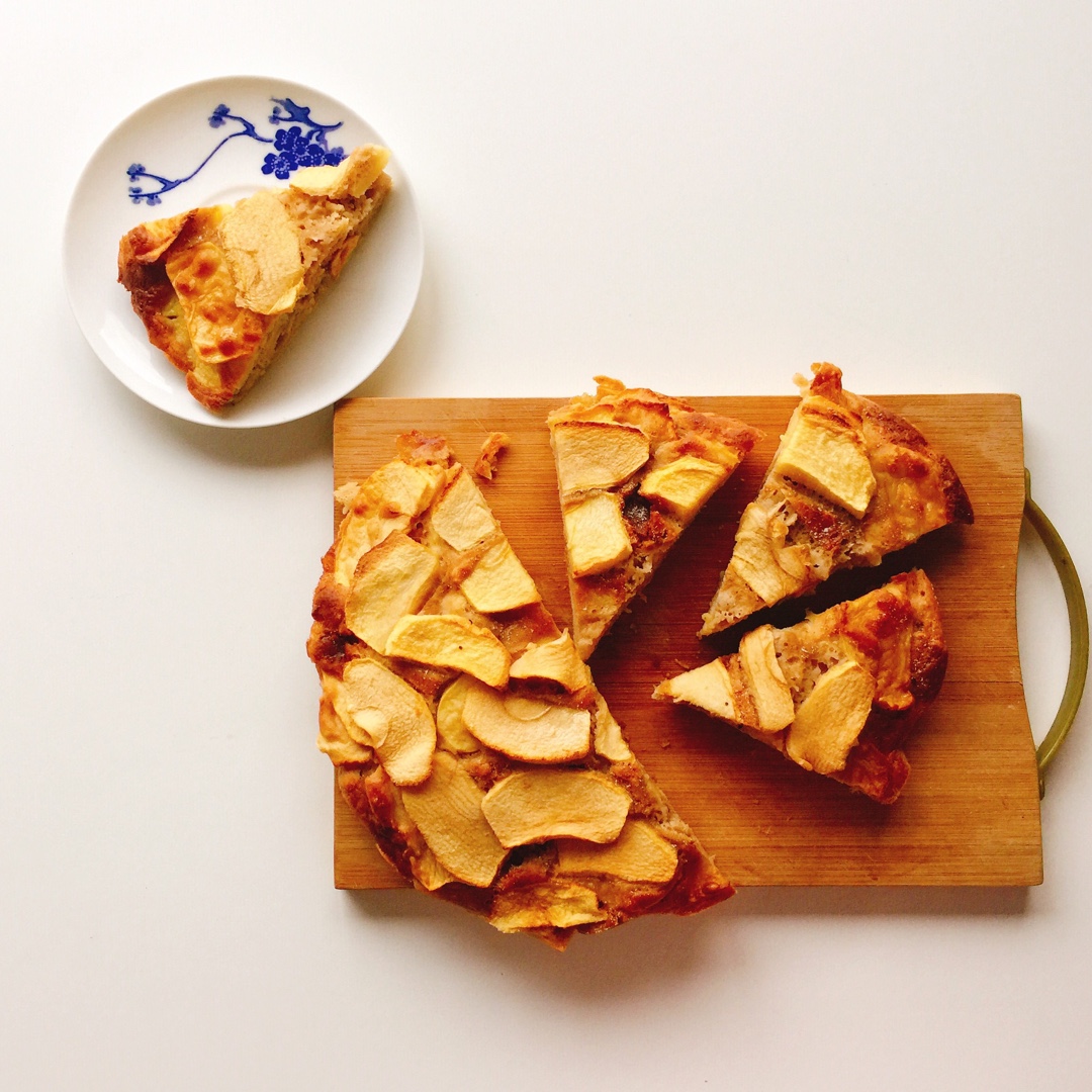 无油红糖苹果蛋糕丨健康·烘焙