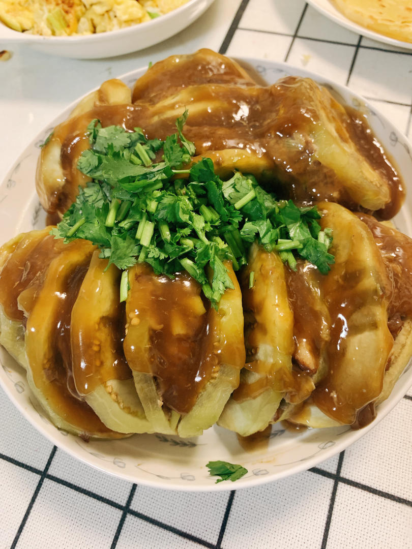 tammy赵做的蒸茄夹 不油腻超下饭